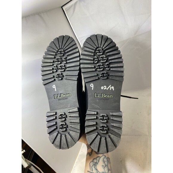 Woman's Boots L.L.Bean Camden Hill Boot Alpine Insulated 8.5 Black - Picture 4 of 8